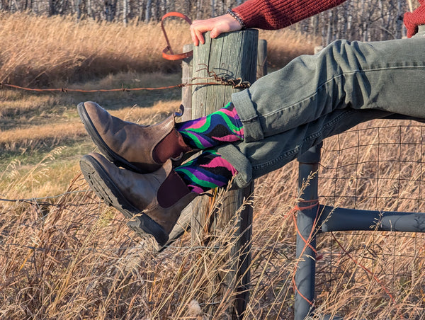 Northern Lights Sock